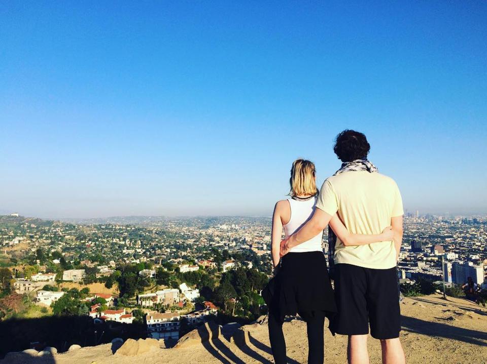 Emma Roberts and Evan Peters