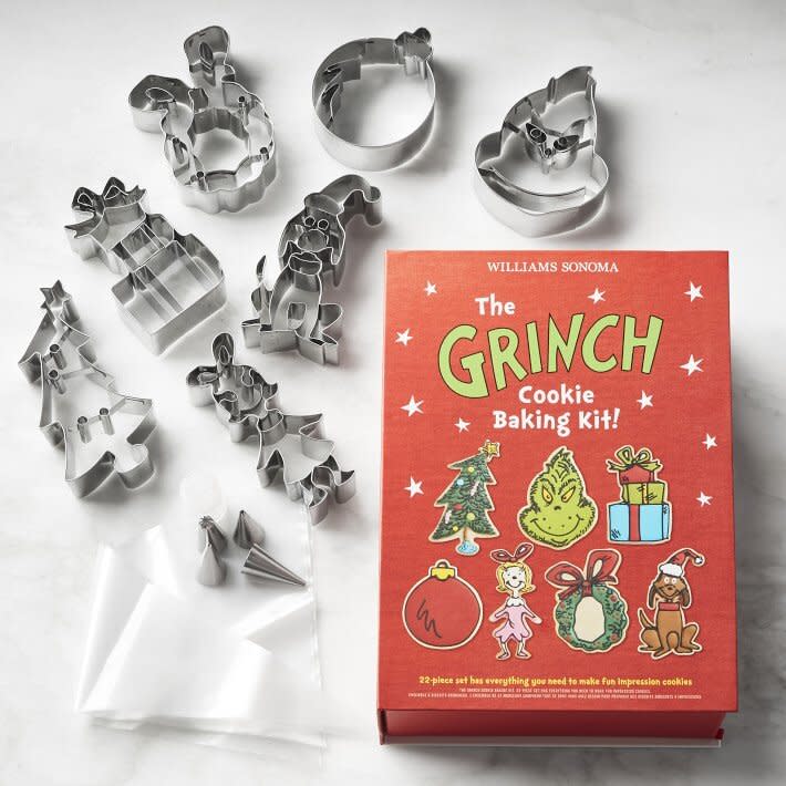 Williams Sonoma The Grinch Christmas Cookie Kit