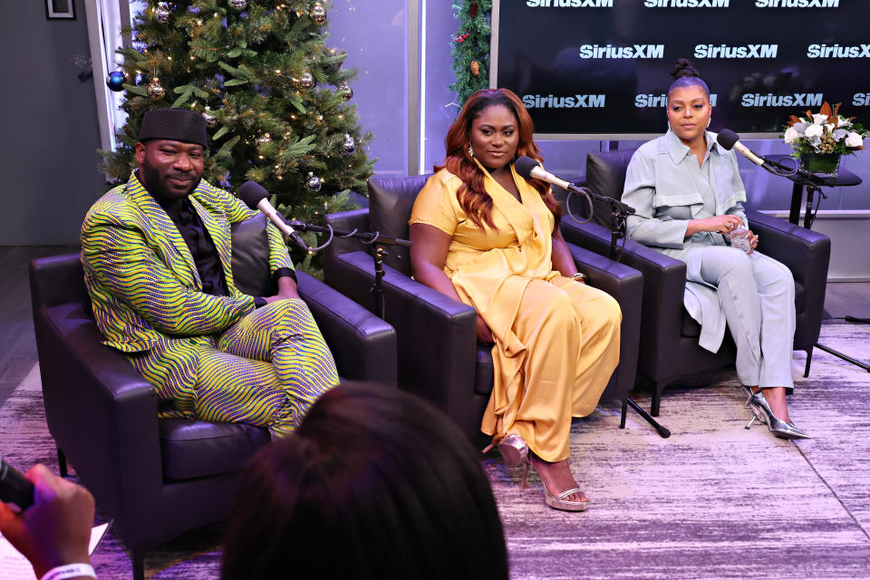 Blitz Bazawule, Danielle Brooks and Taraji P. Henson