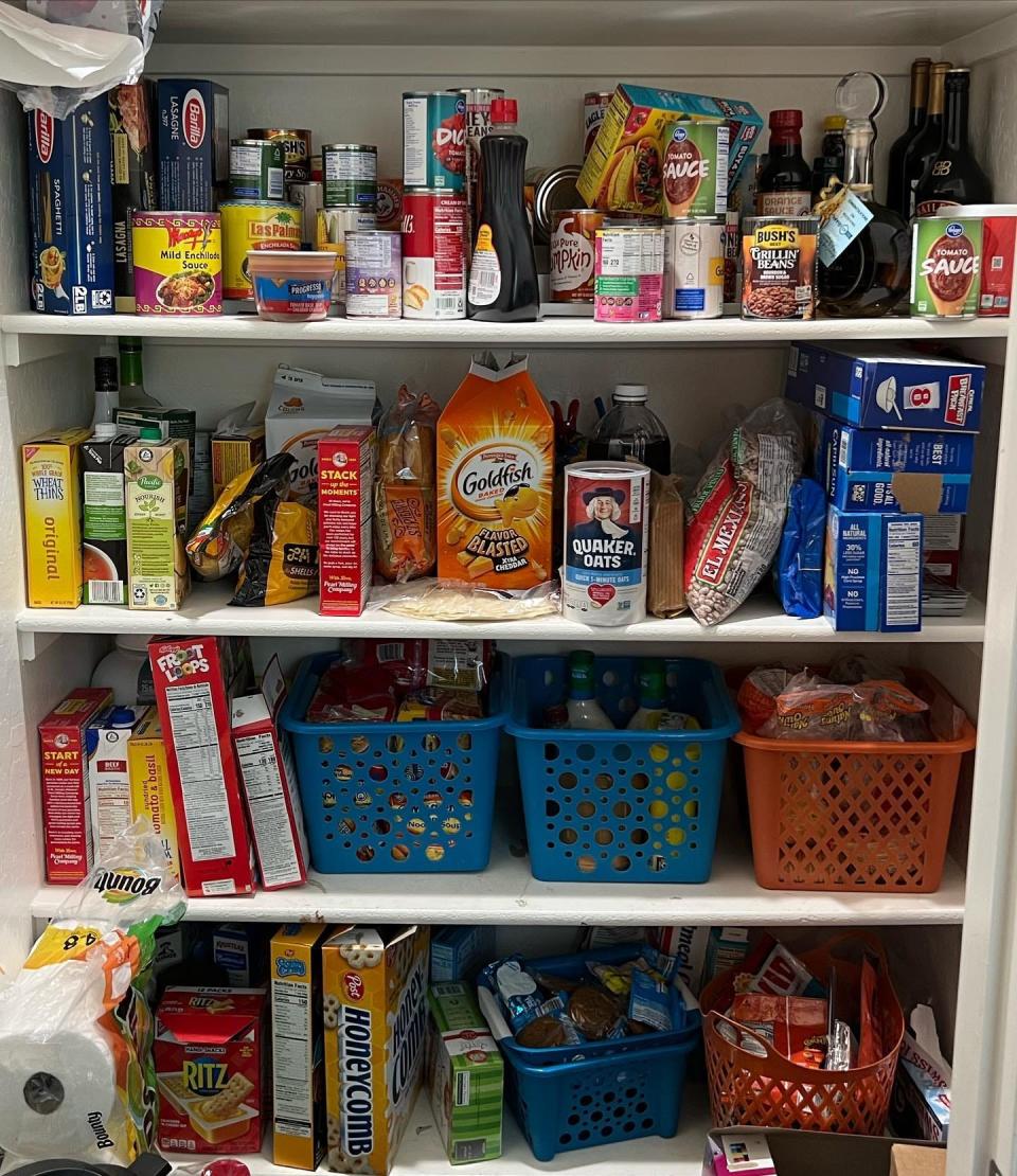 This pantry needed a lot of work to be done.
