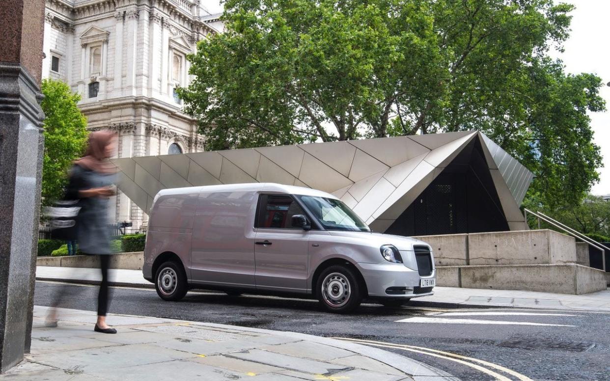 The LEVC TX is becoming a common sight on our streets, but Londoners will soon start seeing the LCV, a van-shaped derivative of the new black cab