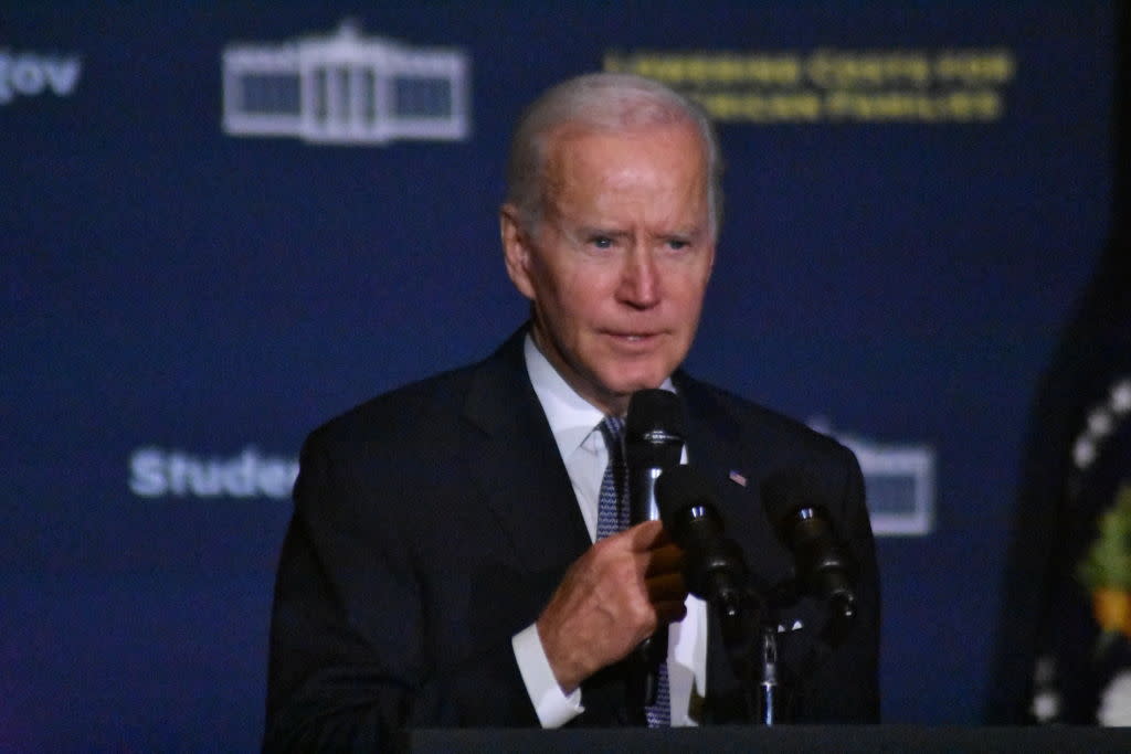 President Biden delivers remarks on the student debt relief