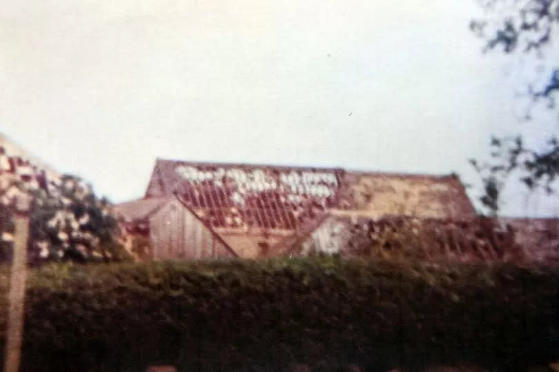 The Greens' farm after Flixborough disaster in 1974