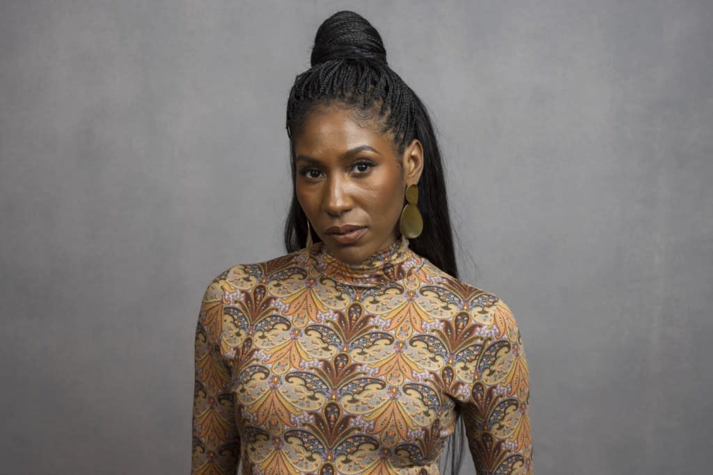Executive producer Diarra Kilpatrick poses for a portrait to promote the television series “Diarra from Detroit” during the Winter Television Critics Association Press Tour on Tuesday, Feb. 6, 2024, at The Langham Huntington Hotel in Pasadena, Calif. (Willy Sanjuan/Invision/AP)