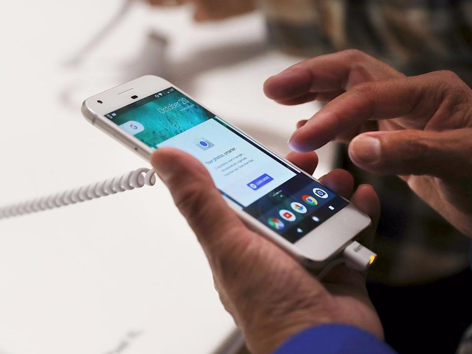 google pixel smartphone phone