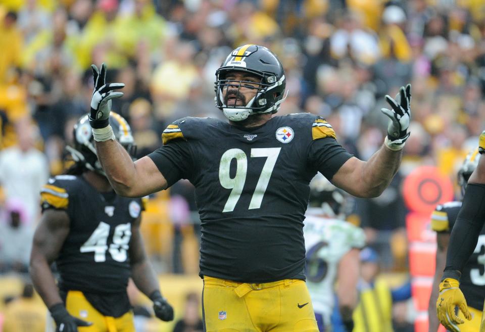 Steelers DT Cam Heyward is a big problem for the Bills offensive line.