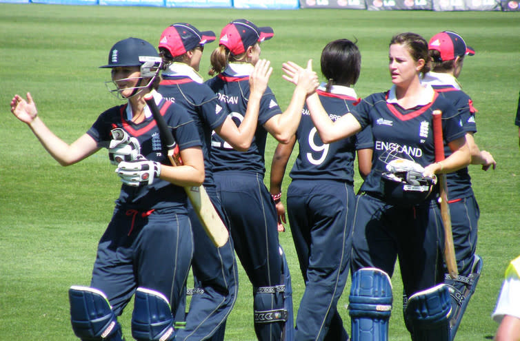 <span class="caption">England’s World Cup-winning cricket team in 2009.</span> <span class="attribution"><span class="source">Naparazzi</span>, <a class="link " href="http://creativecommons.org/licenses/by/4.0/" rel="nofollow noopener" target="_blank" data-ylk="slk:CC BY;elm:context_link;itc:0;sec:content-canvas">CC BY</a></span>