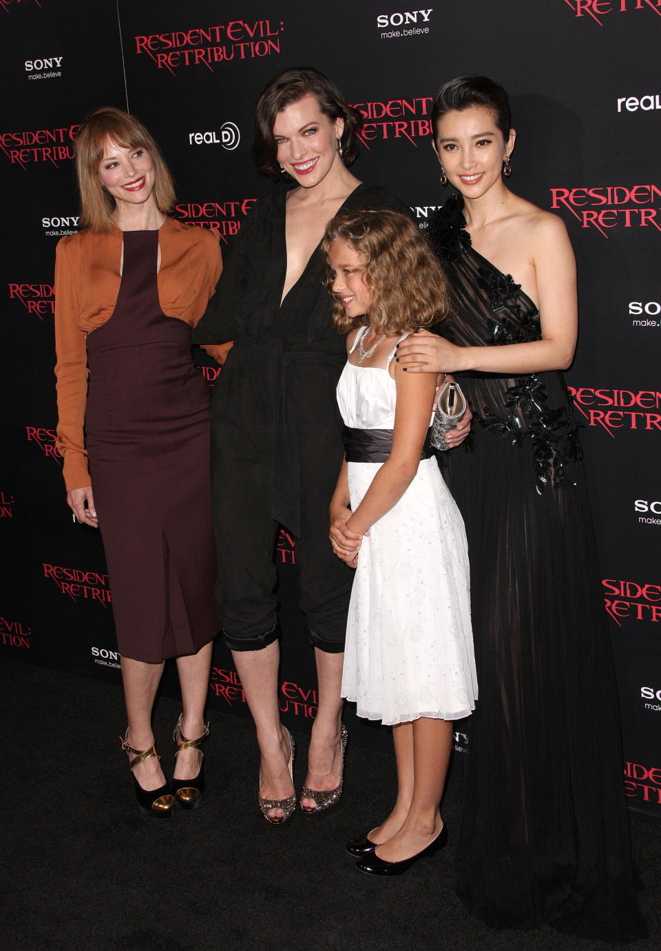 Premiere Of Screen Gems' "Resident Evil: Retribution" - Arrivals