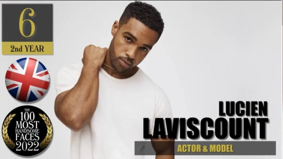 演員盧辛（Lucien Laviscount）拿下第6名。（圖／翻攝自TC Candler YouTube）