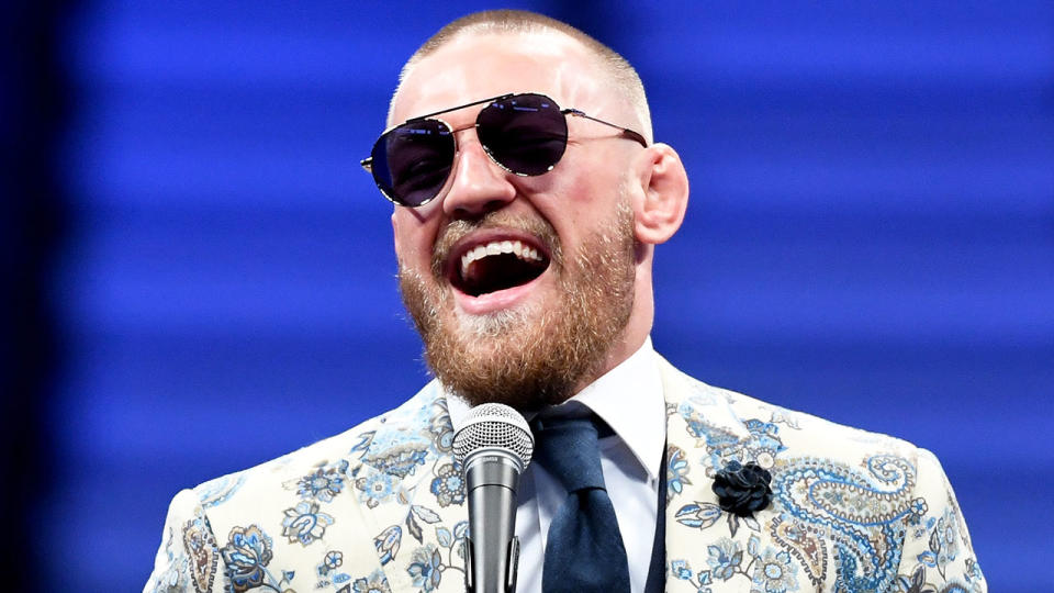 McGregor is reportedly being investigated over a bar brawl in Ireland. Pic: Getty