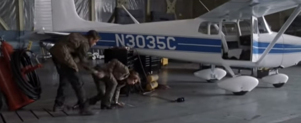 The different plane numbers in 'Terminator 3: Rise of the Machines'