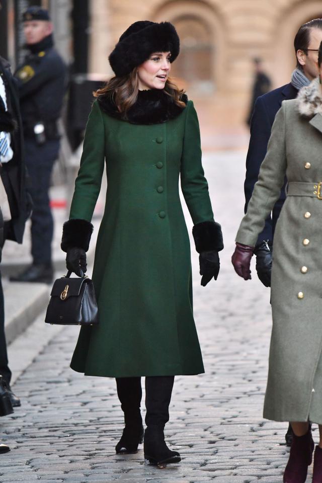 Kate Middleton White Prada Bag