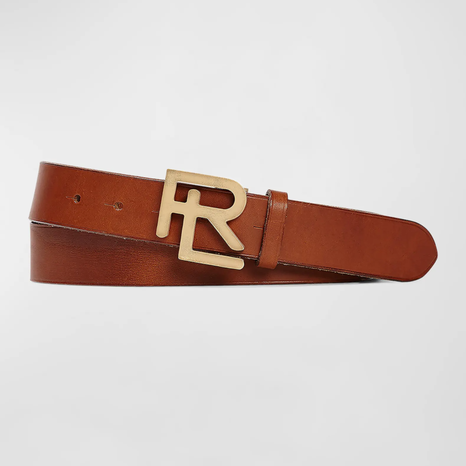 Ralph Lauren Purple Label RL Logo Belt