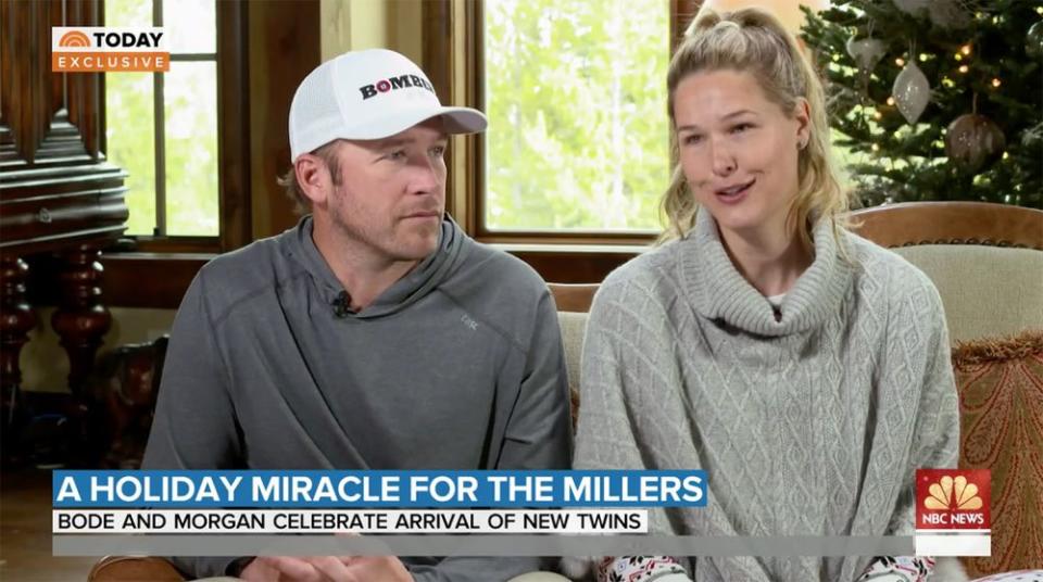 Bode Miller and Morgan Beck Miller | NBC News