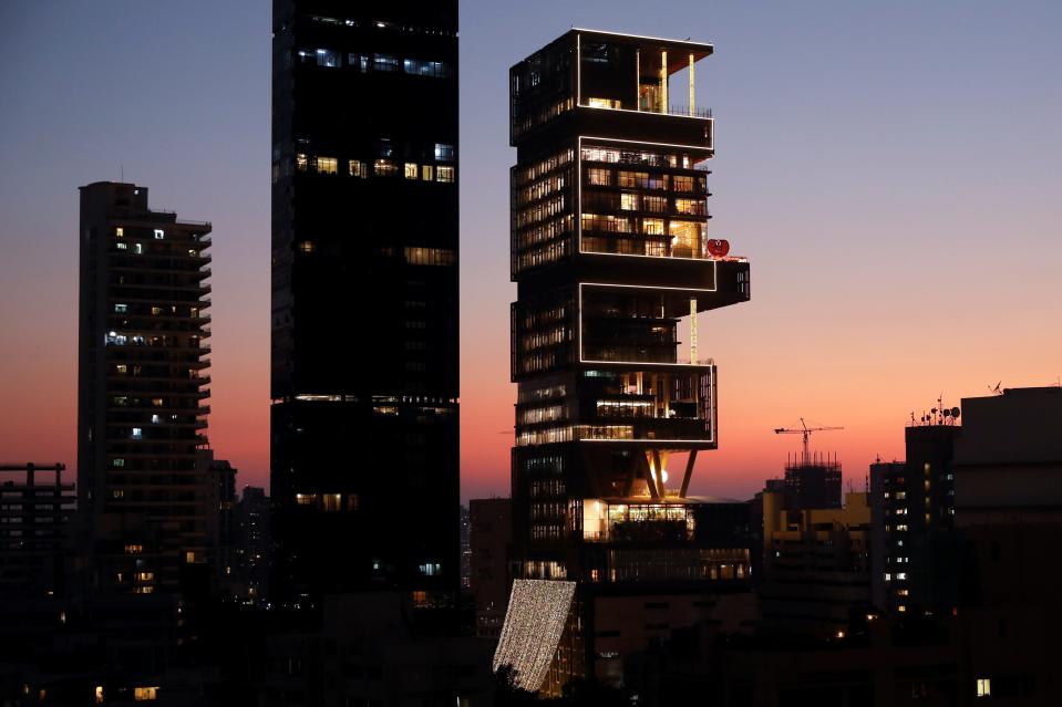 antilia ambani home