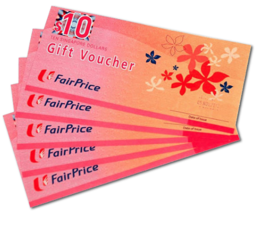 NTUC FairPrice vouchers - MoneySmart