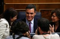 Investiture debate at the Parliament in Madrid