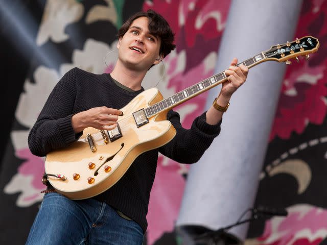 Barry Brecheisen/WireImage Ezra Koenig of Vampire Weekend performs during Lollapalooza 2013 in Chicago, Illinois.