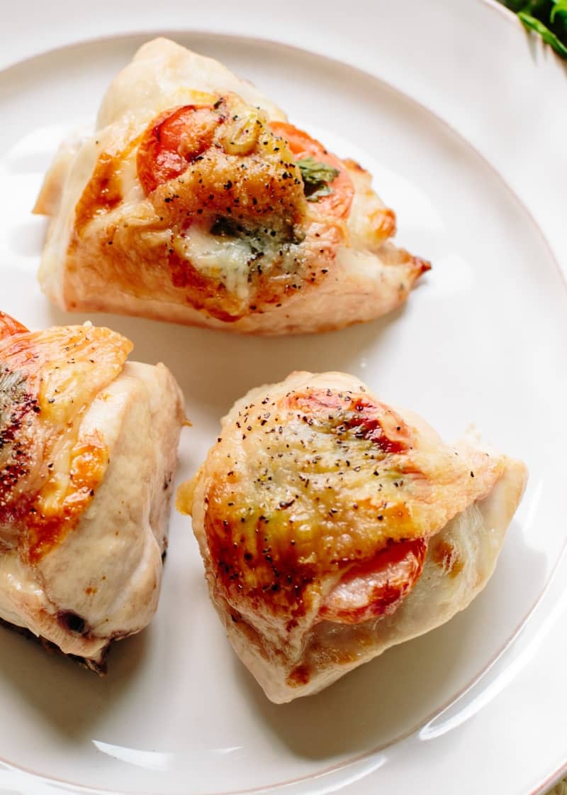 Dubliner Cheese and Tomato Stuffed Chicken Breasts