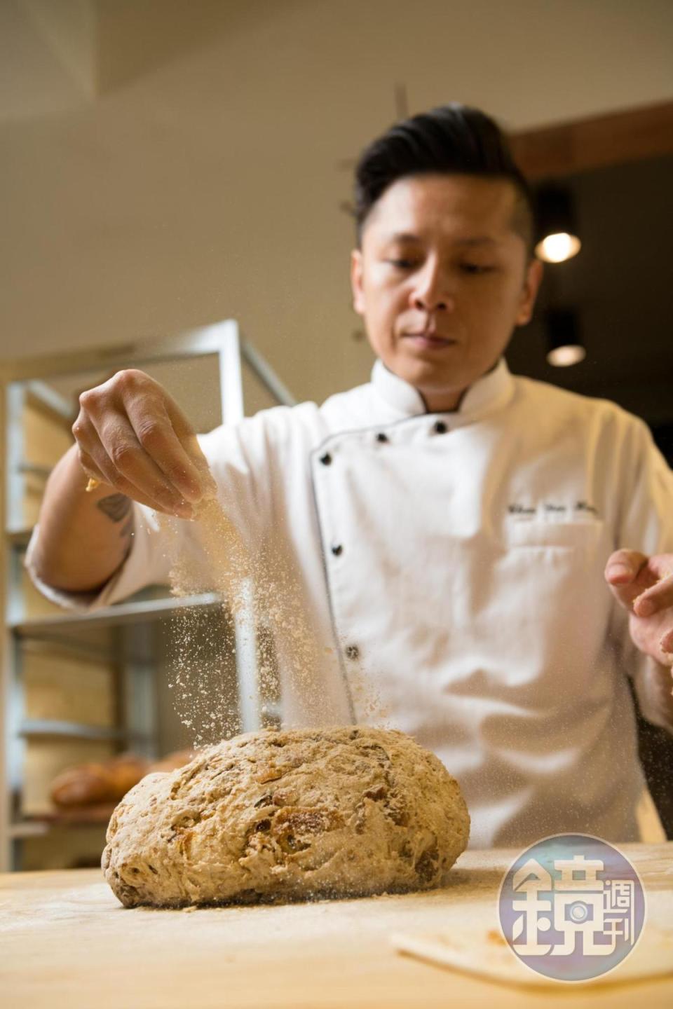 2017年世界麵包冠軍、「LePain巴黎波波」主廚陳耀訓。