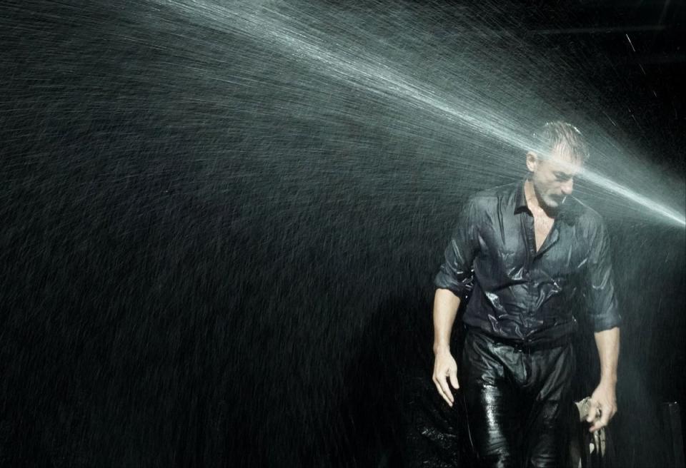 Dimitris Papaioannou in Ink at Sadler's Wells (Stelios Theodorou Gklinavos)