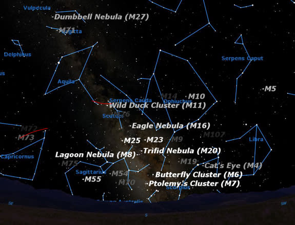 The next two weeks are the best in the year for observing the Milky Way.