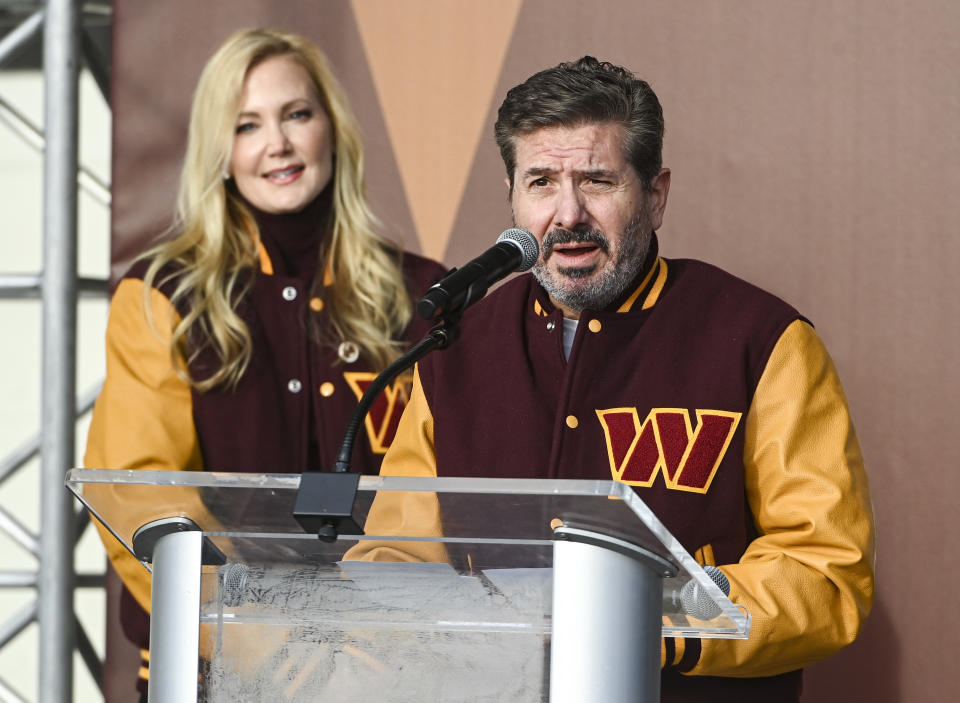 Dan and Tanya Snyder, pictured here in Washington.