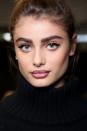 <p>Big brows, cat eyes and a healthy amount of brown lipliner is this season's nod to the 90s.</p>