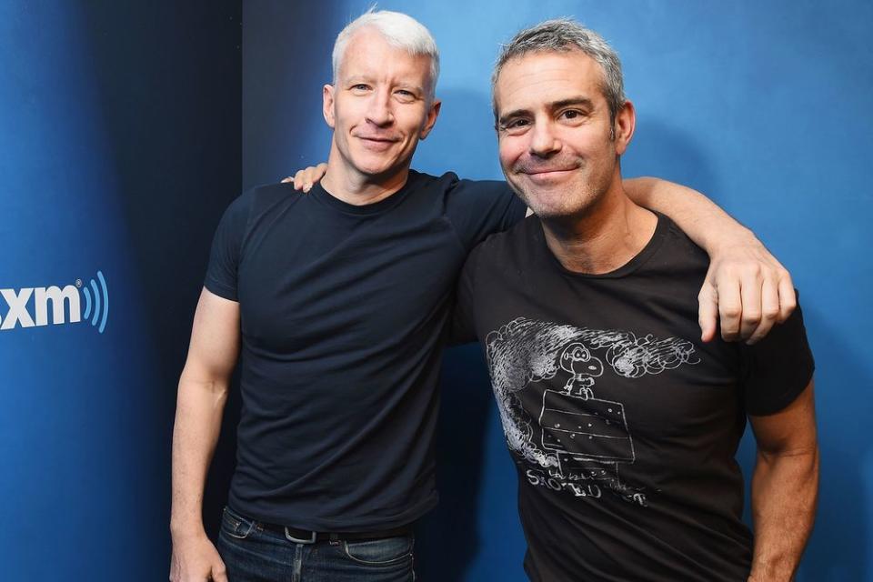 Anderson Cooper and Andy Cohen