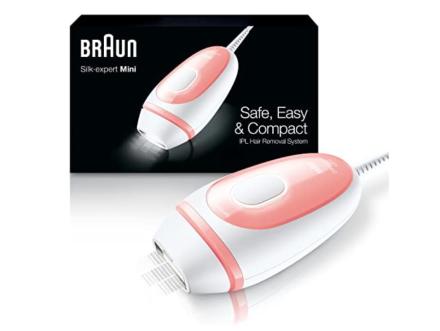 just zapped $50 off this Braun IPL hair removal tool — it's