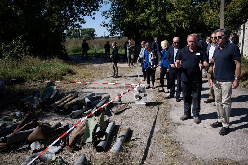 U.S. Secretary of State Antony Blinken visits Ukraine