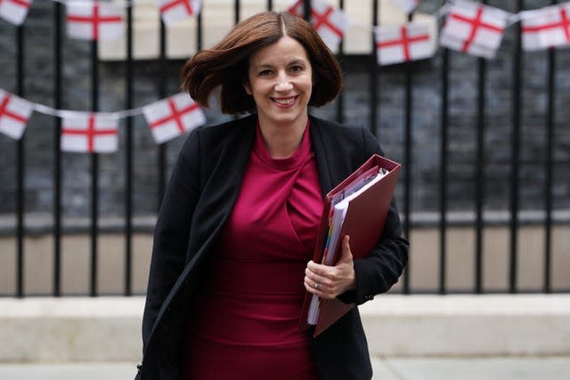 Education Secretary Bridget Phillipson leaving Downing Street