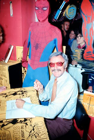 <p>Ian Dickson/Redferns</p> Stan Lee in 1976