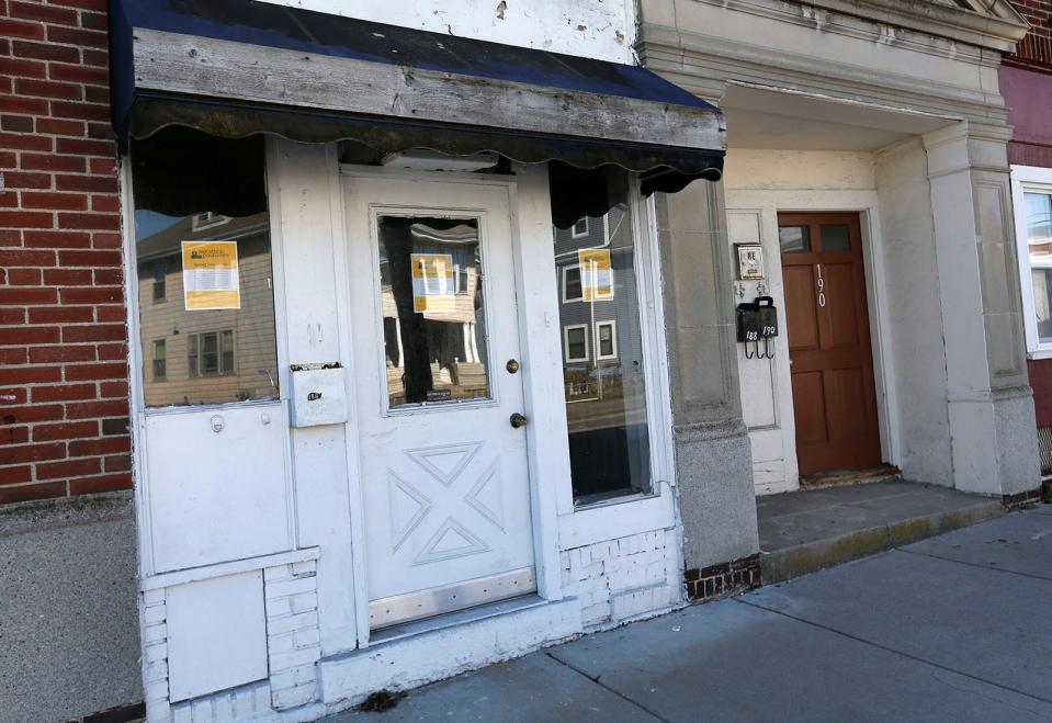 Panethic Pourovers is a coffee shop planned for this vacant storefront on West Squantum Street in Quincy.