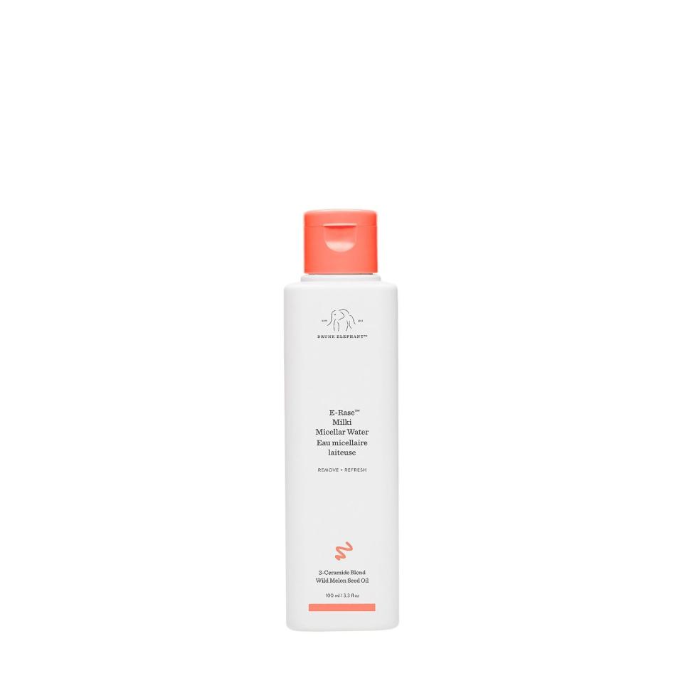 <p><strong>Drunk Elephant</strong></p><p>sephora.com</p><p><strong>$14.00</strong></p><p><a href="https://go.redirectingat.com?id=74968X1596630&url=https%3A%2F%2Fwww.sephora.com%2Fproduct%2Fdrunk-elephant-e-rase-milki-micellar-water-P460515&sref=https%3A%2F%2Fwww.harpersbazaar.com%2Fbeauty%2Fskin-care%2Fg34533931%2Fbest-face-wash-for-dry-skin%2F" rel="nofollow noopener" target="_blank" data-ylk="slk:Shop Now;elm:context_link;itc:0;sec:content-canvas" class="link ">Shop Now</a></p><p>Easy does it. Drunk Elephant's ceramide</p>