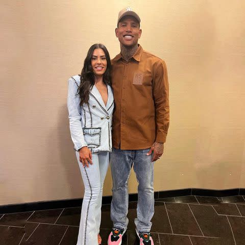 <p>Kelsey Plum Instagram</p> Kelsey Plum and Darren Waller