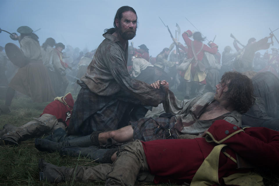 Duncan Lacroix as Murtagh in <em>Outlander</em> (Photo: Starz)