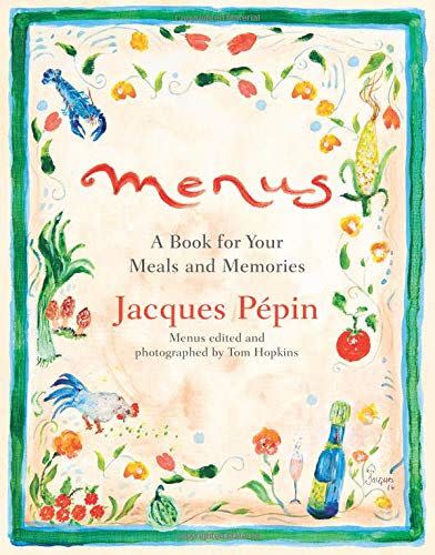 Menus: A Book for Your Meals and Memories