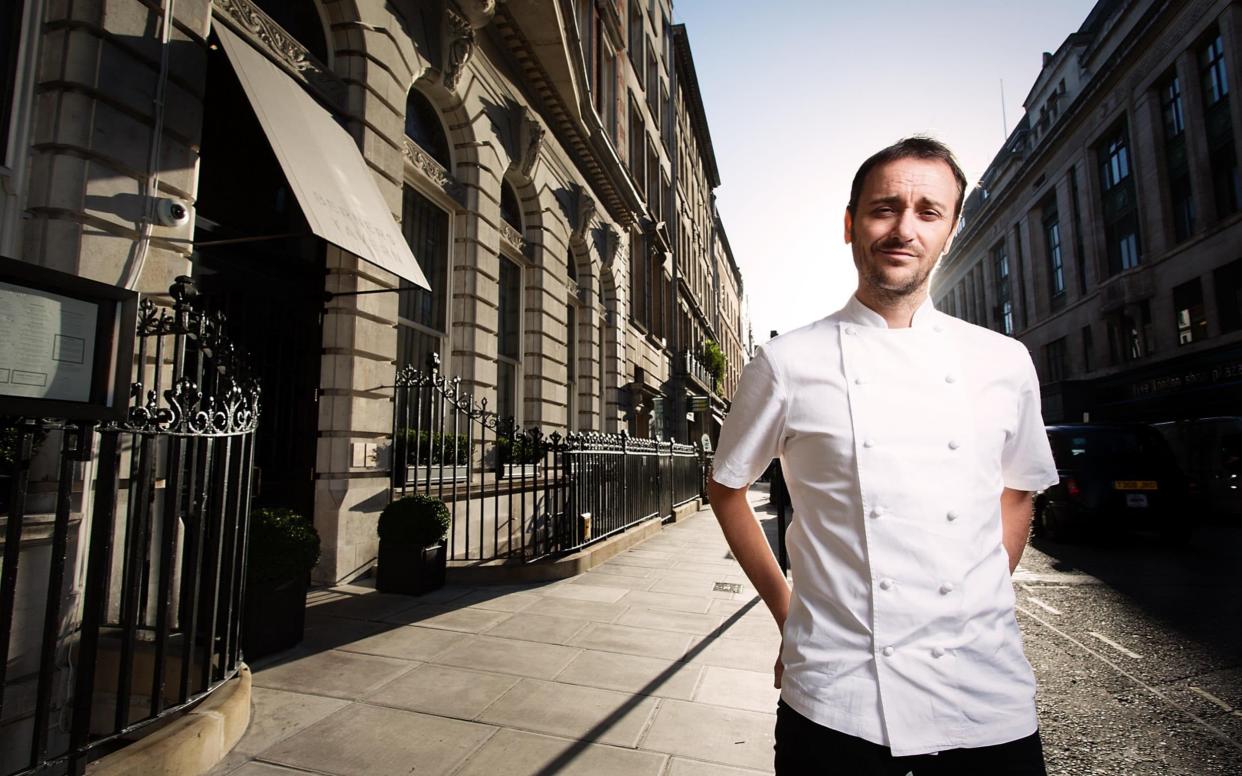 Jason Atherton, 46, has opened 17 restaurants in seven years, including his flagship Michelin-starred Pollen Street Social in London - CAMERA PRESS