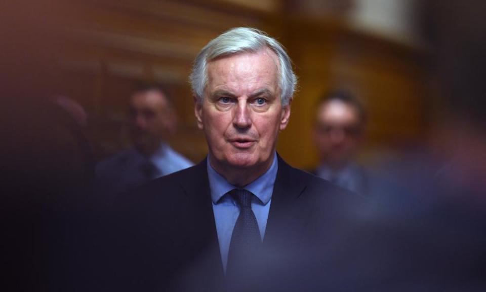 Michel Barnier accuses Theresa May of trying to blame Brussels for the damaging consequences of Brexit.