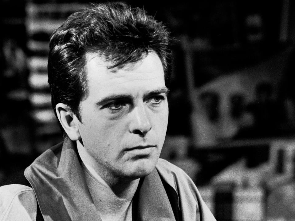 Peter Gabriel during an interview on MTV in 1982