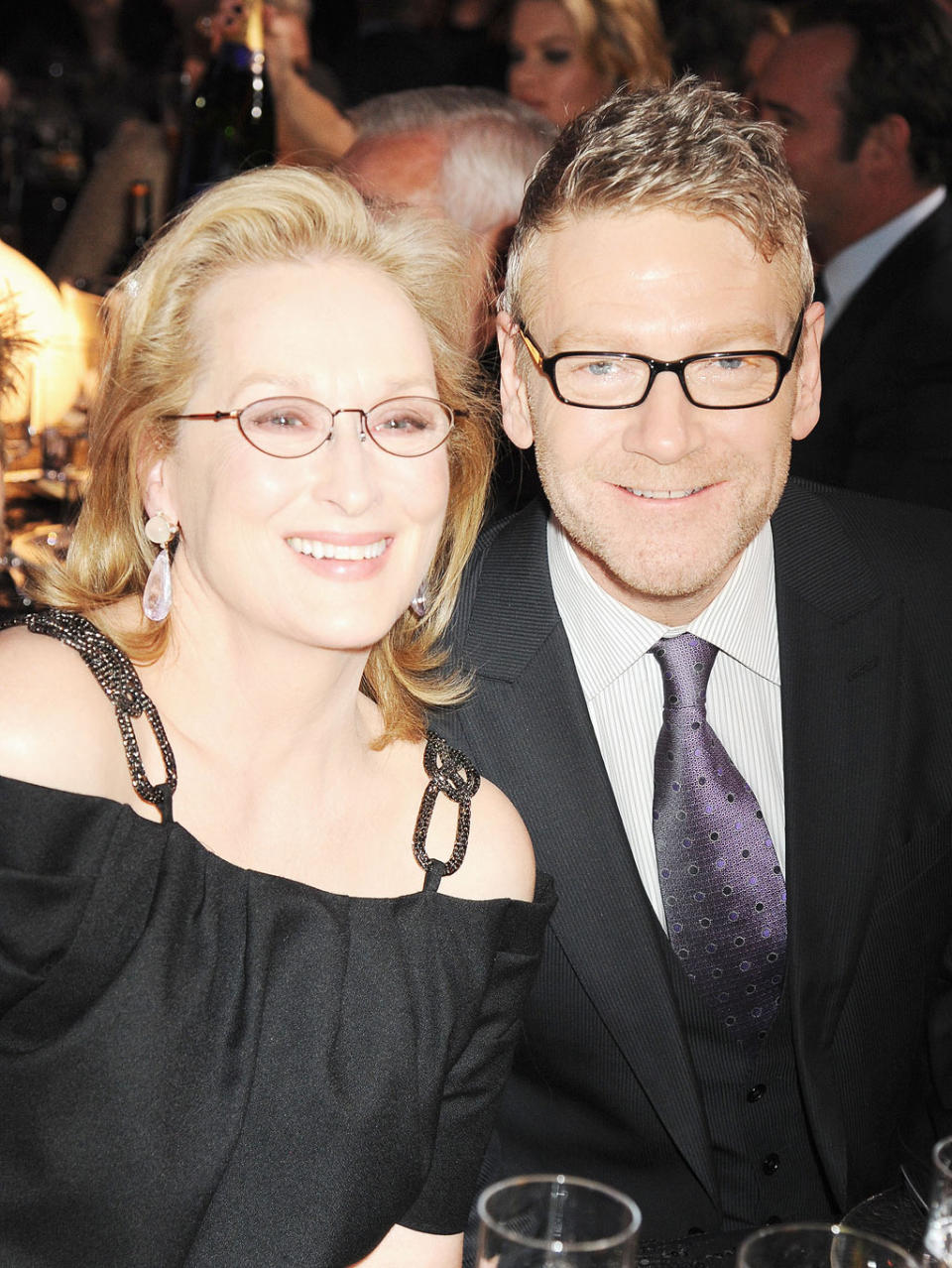 Critics Choice Awards 2012 Party pics Meryl Streep Kenneth Branagh