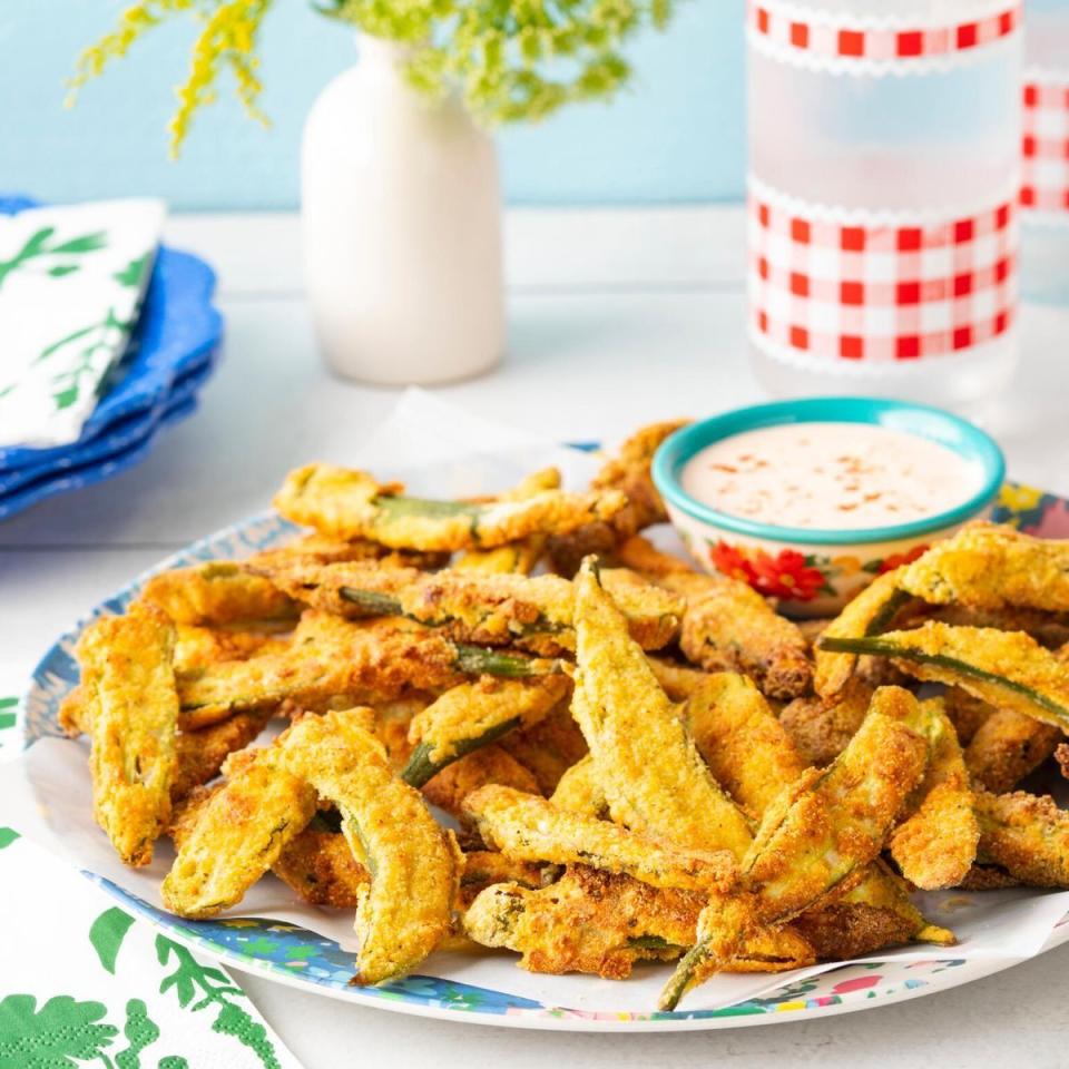 memorial day appetizers air fryer okra