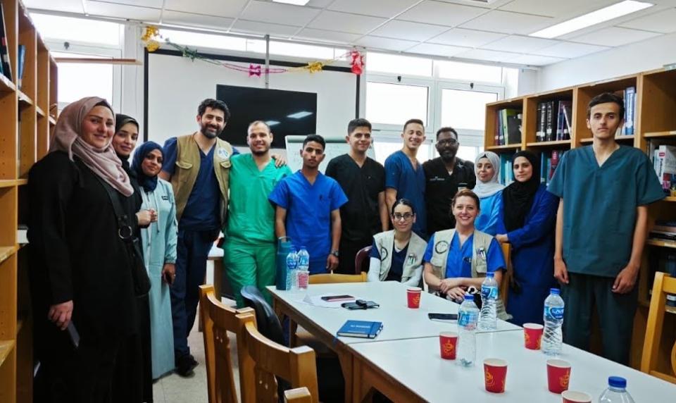 Portland nurse Monica Johnston volunteered at a hospital in Gaza and returned home on May 18, 2024. (Courtesy: Monica Johnston)