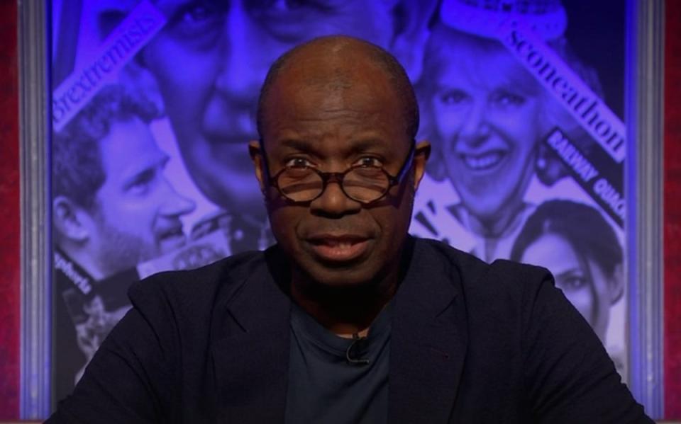 Clive Myrie on ‘Have I Got News For You’ (BBC)