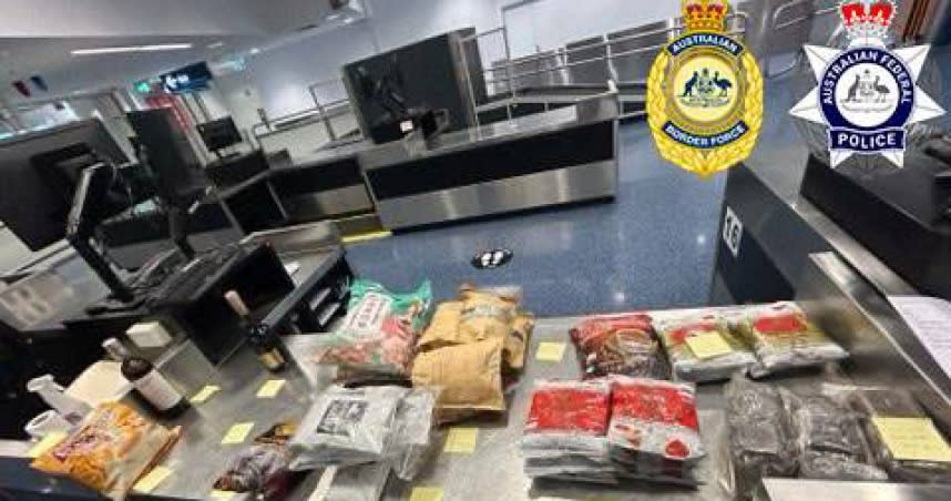 台灣男子攜帶毒品闖關澳洲機場遭逮捕。（圖／翻攝自澳洲聯邦警察局官網）