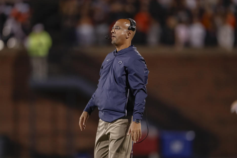 James Franklin’s team lost by one to Ohio State. (Getty)