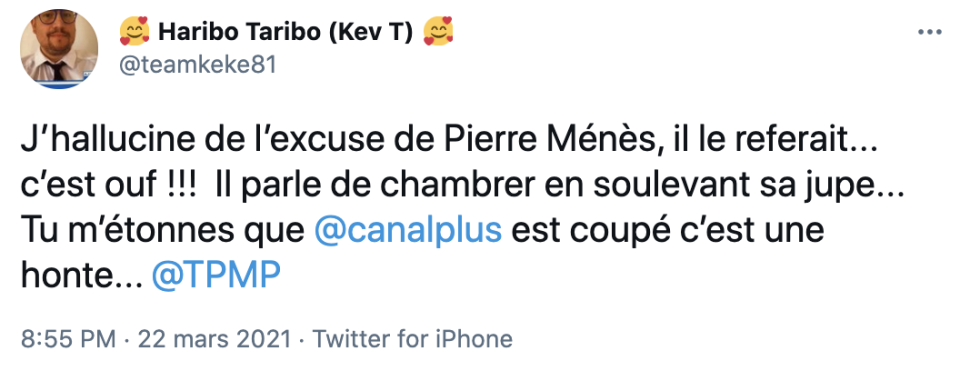 Pierre Ménès était invité sur le plateau de Touche pas à mon poste et a brisé le silence... 