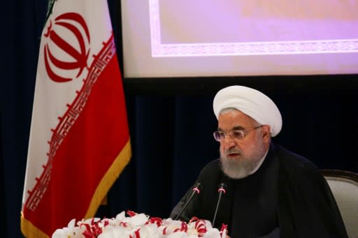 Iranian President Hassan Rouhani demanded that Washington back up its accusations that Iran was behind the attacks on Saudi oil facilities