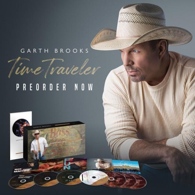 Country Cast 🤠, @garthbrooks has announced his 14th studio album “Time  Traveler.” The new album is available through purchase of his upcoming “The